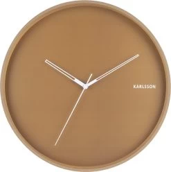 Karlsson Wandklok Hue - Metaal Karamel Bruin - Ø40cm 16 Karlsson Wandklok Hue - Metaal Karamel Bruin - Ø40cm -Karlsson 1195x1200 5