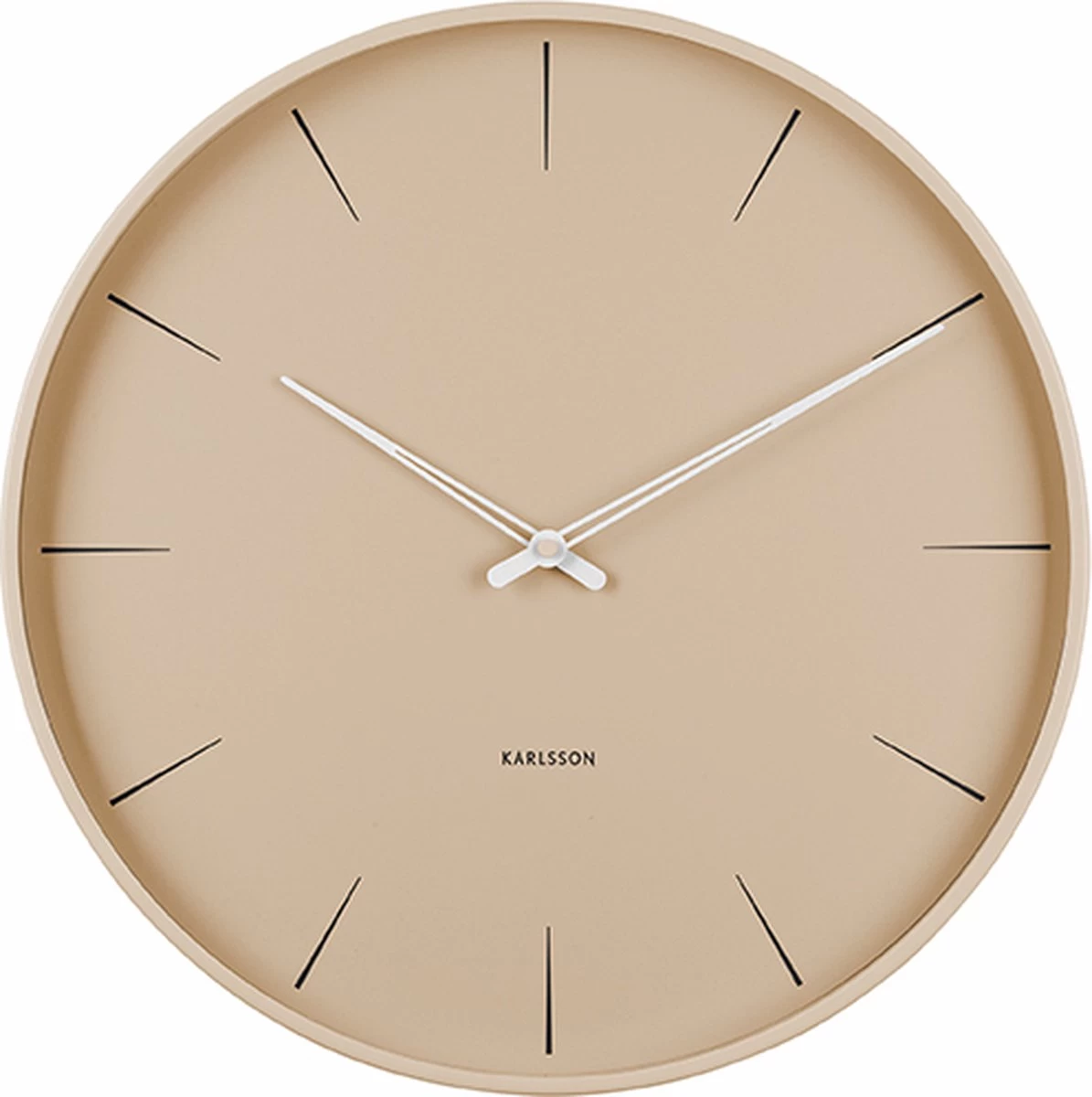 Karlsson Wandklok Lure - Zandbruin - Ø40cm 3 Karlsson Wandklok Lure - Zandbruin - Ø40cm