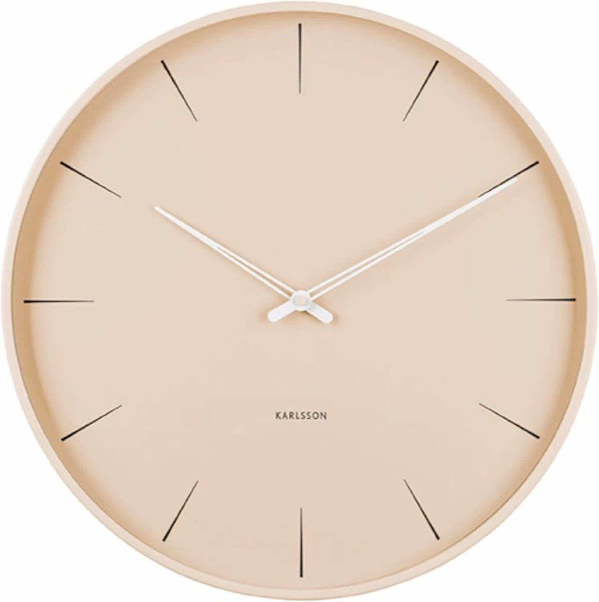 Karlsson Wandklok Lure - Zandbruin - Ø40cm 7 Karlsson Wandklok Lure - Zandbruin - Ø40cm - Afbeelding 5