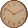 Karlsson Wall Clock Pure Wood Grain Large Sand Brown -Karlsson 1197x1200 42
