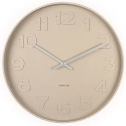 Karlsson Wandklok Mr. Brown Numbers - Zandbruin Behuizing - Ø37,5cm 6 Karlsson Wandklok Mr. Brown Numbers - Zandbruin Behuizing - Ø37,5cm -Karlsson 1197x1200 53