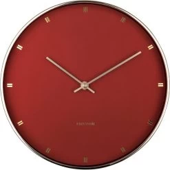 Karlsson Wandklok Petite - Metaal Kleibruin Met Goud - Ø27cm -Karlsson 1197x1200 54