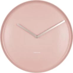 Karlsson Wandklok Plate - Porselein Roze - Ø35cm -Karlsson 1198x1200 18