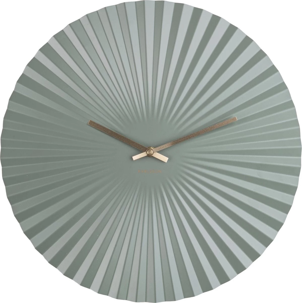 Karlsson Wandklok Sensu - Staal Jungle Groen - Ø40cm 8 Karlsson Wandklok Sensu - Staal Jungle Groen - Ø40cm - Afbeelding 6