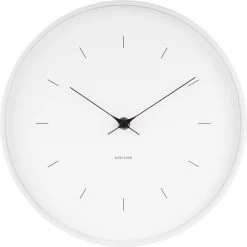 Karlsson Wandklok Butterfly Hands - Wit - Ø27,5cm -Karlsson 1198x1200 27