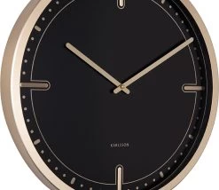 Karlsson Wandklok Dots & Batons - Zwart - Ø42cm -Karlsson 1200x1038