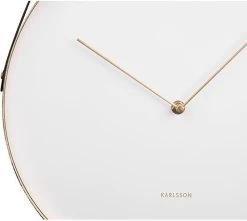 Karlsson Wandklok Belt - Metaal Wit - Ø34cm 9 Karlsson Wandklok Belt - Metaal Wit - Ø34cm -Karlsson 1200x1074 1