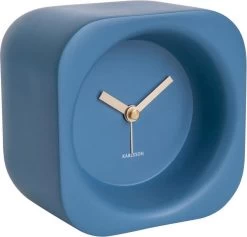 Karlsson - Chuncky - Wekker - Polyresin - 9,5x12x12cm - Blauw