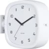 Karlsson Wandklok Doubler - Rubberized Wit - 29x24,5x9,5cm 2 Karlsson Wandklok Doubler - Rubberized Wit - 29x24,5x9,5cm -Karlsson 1200x1152 2