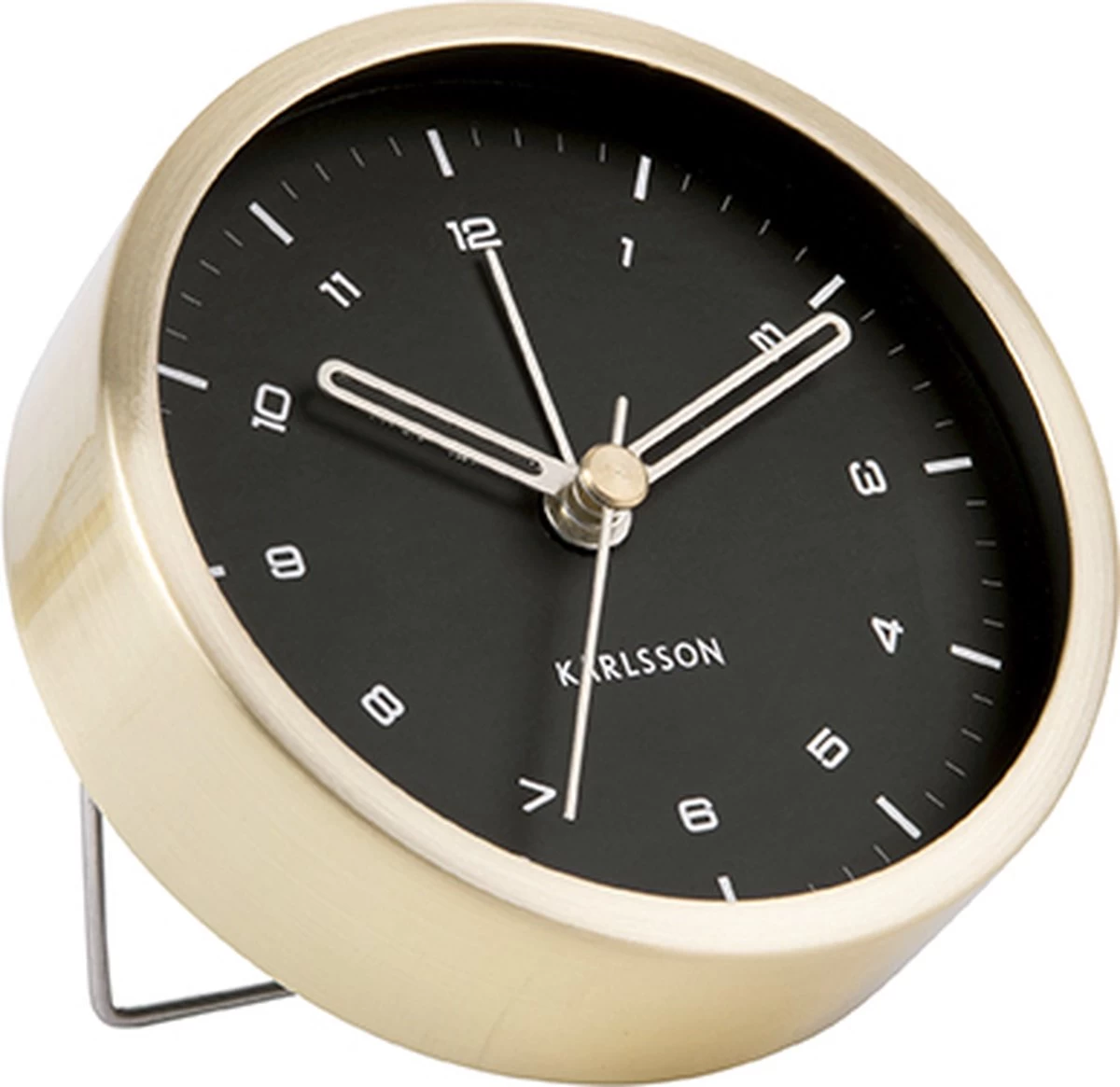 Karlsson Wekker Tinge, Geborsteld Goud/zwart 4 Karlsson Wekker Tinge, Geborsteld Goud/zwart - Afbeelding 2