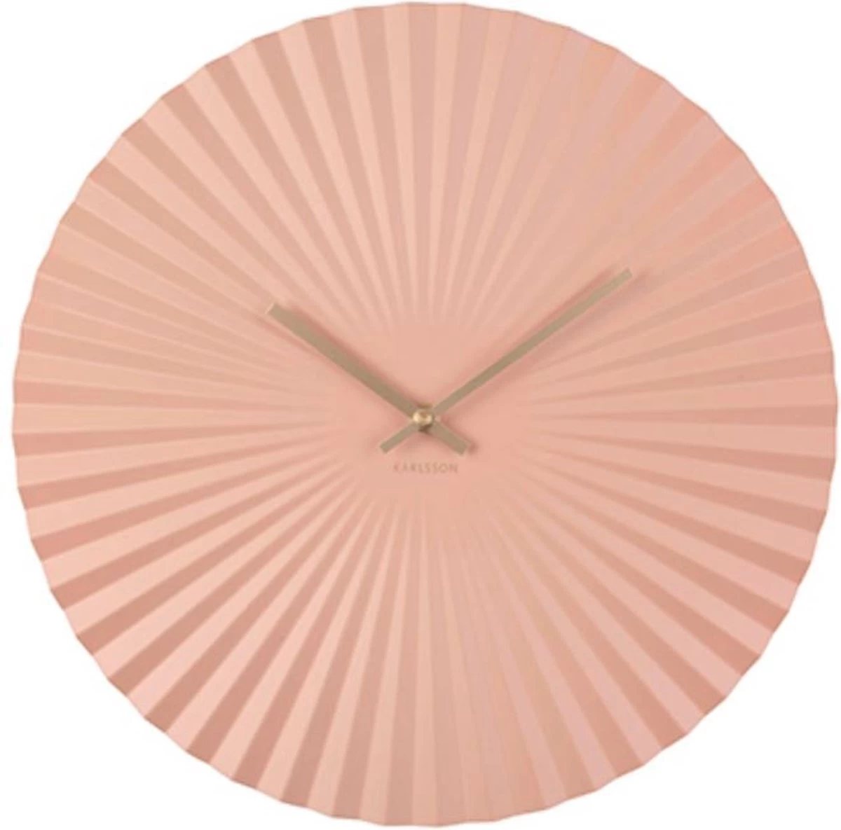 Karlsson Wandklok Sensu - XL Staal Verbleekt Roze - Ø50cm 10 Karlsson Wandklok Sensu - XL Staal Verbleekt Roze - Ø50cm - Afbeelding 8