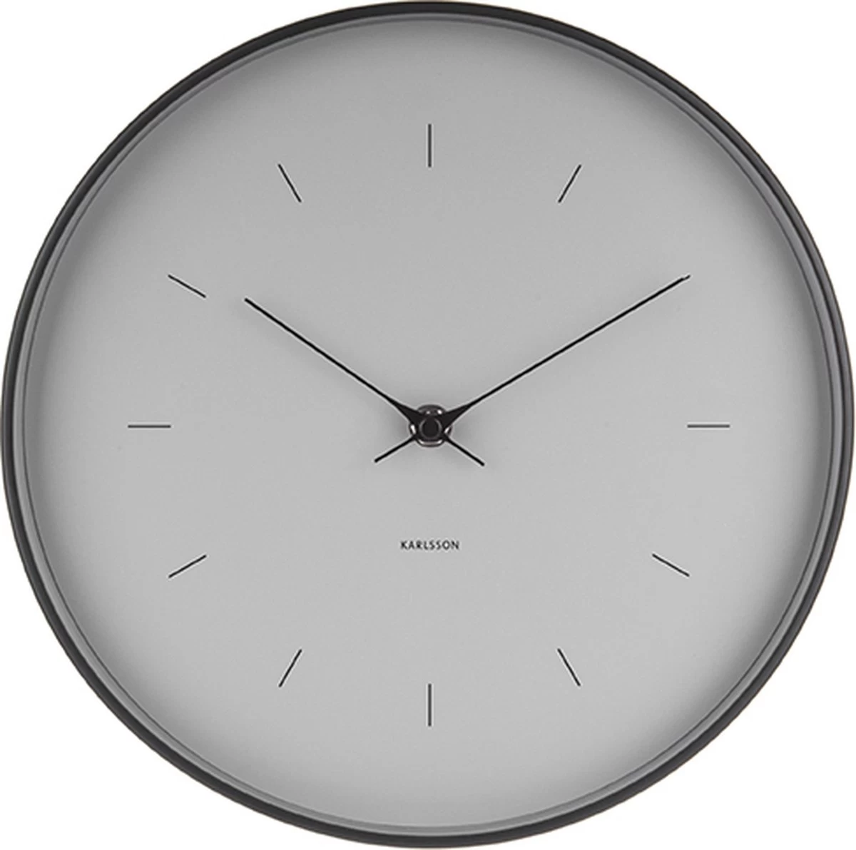 Karlsson Wandklok Butterfly Hands - Grijs - Ø27,5cm 4 Karlsson Wandklok Butterfly Hands - Grijs - Ø27,5cm - Afbeelding 2