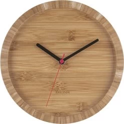 Karlsson Wandklok Tom - Bamboo - Ø26cm 9 Karlsson Wandklok Tom - Bamboo - Ø26cm -Karlsson 1200x1193 1