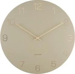 Karlsson Wandklok Charm - Gegraveerde Cijfers - Olijfgroen - Ø40cm -Karlsson 1200x1194 9