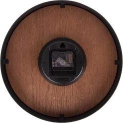 Karlsson Wandklok Dashed - Walnoothout Fineer Zwart - Ø30cm -Karlsson 1200x1196 4