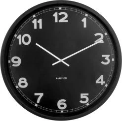 Karlsson Wandklok New Classic - Medium - Zwart - Ø40,6cm -Karlsson 1200x1197 20