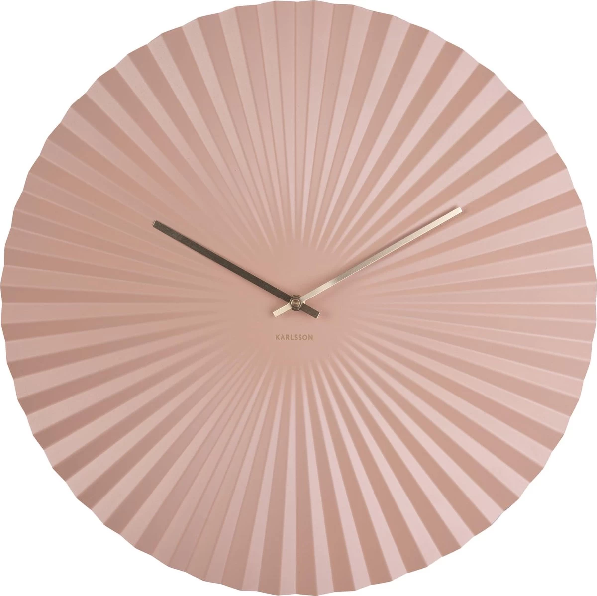 Karlsson Wandklok Sensu - XL Staal Verbleekt Roze - Ø50cm 9 Karlsson Wandklok Sensu - XL Staal Verbleekt Roze - Ø50cm - Afbeelding 7