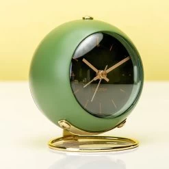 Karlsson Globe Wekker - Groen