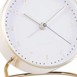 Karlsson Stylish Numbers - Wekker - Ijzer - �5 - Wit -Karlsson 1200x1200 109