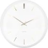 Karlsson Wandklok Globe - Wit - Ø40cm -Karlsson 1200x1200 20
