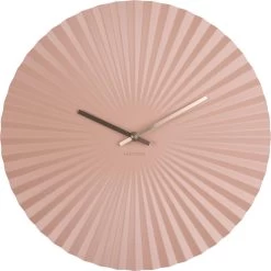 Karlsson Wandklok Sensu - Staal Verbleekt Roze - Ø40cm -Karlsson 1200x1200 24