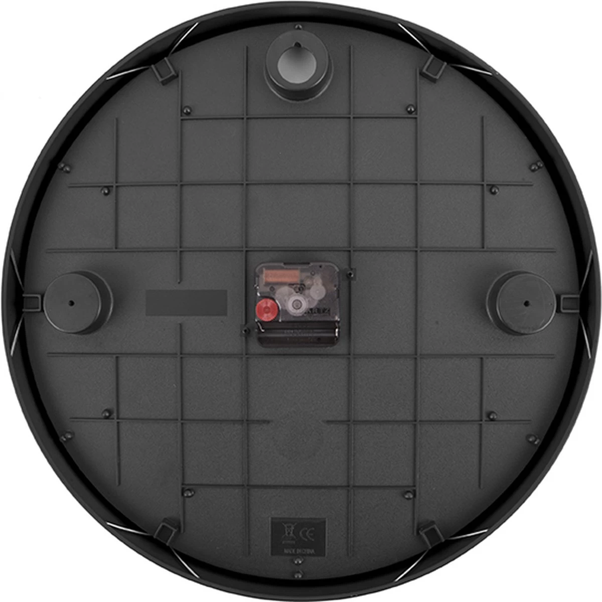 Karlsson Wandklok Numbers & Lines - IJzer Mat Zwart - Ø40cm 6 Karlsson Wandklok Numbers & Lines - IJzer Mat Zwart - Ø40cm - Afbeelding 4