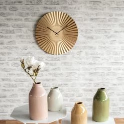 Karlsson Wandklok Sensu - XL Staal Goud - Ø50cm -Karlsson 1200x1200 52