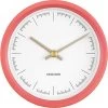 Karlsson Wandklok Dense - Rubberized Koraalroze - Ø12,5cm 2 Karlsson Wandklok Dense - Rubberized Koraalroze - Ø12,5cm -Karlsson 1200x1200 59
