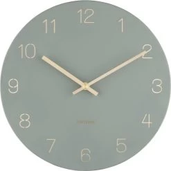 Karlsson Wandklok Charm - Gegraveerde Nummers - Jungle Groen - Ø35cm -Karlsson 1200x1200 6