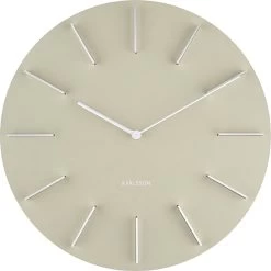 Karlsson Wandklok Discreet - Olijfgroen Met Zilver - Ø40cm 11 Karlsson Wandklok Discreet - Olijfgroen Met Zilver - Ø40cm -Karlsson 1200x1200 63