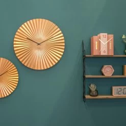 Karlsson Wandklok Sensu - Staal Goud - Ø40cm 9 Karlsson Wandklok Sensu - Staal Goud - Ø40cm -Karlsson 1200x1200 67