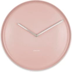 Karlsson Wandklok Plate - Porselein Roze - Ø35cm -Karlsson 1200x1200 75