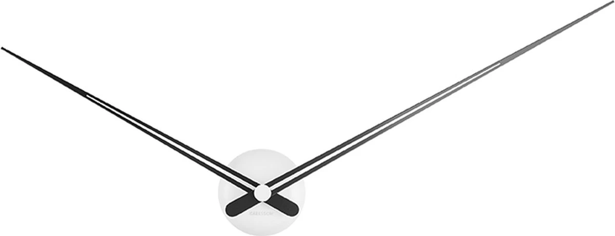 Karlsson Wandklok LBT Sharp - Wit - Ø90cm