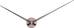 Karlsson Wandklok LBT Sharp - Roze - Ø90cm