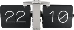 Karlsson - Flip Clock No Case - Tafelklok - Metaal - 8,5x14x36cm - Zwart 27 Karlsson - Flip Clock No Case - Tafelklok - Metaal - 8,5x14x36cm - Zwart -Karlsson 1200x494