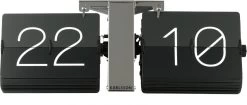 Karlsson - Flip Clock No Case - Tafelklok - Metaal - 8,5x14x36cm - Zwart 20 Karlsson - Flip Clock No Case - Tafelklok - Metaal - 8,5x14x36cm - Zwart -Karlsson 1200x508 1