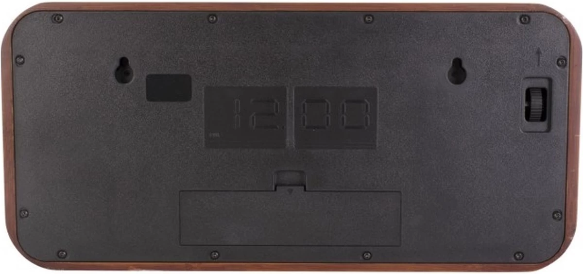 Karlsson Wand-/Tafelklok Matiz - Bamboe Mosgroen - 37x9x16cm 5 Karlsson Wand-/Tafelklok Matiz - Bamboe Mosgroen - 37x9x16cm - Afbeelding 3