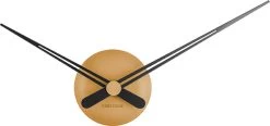 Karlsson Wandklok LBT Mini Sharp - Karamelbruin - Ø44cm -Karlsson 1200x565 3