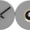 Karlsson Wall Clock Duo Cuckoo Matt Mouse Grey -Karlsson 1200x602