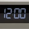 Karlsson Table Clock Boxed LED Warm Grey -Karlsson 1200x635