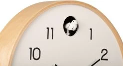 Karlsson Wall Clock Natural Cuckoo Birch Wood White -Karlsson 1200x651