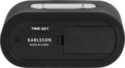 Karlsson Wekker Gummy - Rubberized Zwart - 14x7x5cm -Karlsson 1200x662