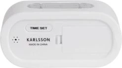 Karlsson Wekker Gummy - Rubberized Wit - 14x7x5cm -Karlsson 1200x667