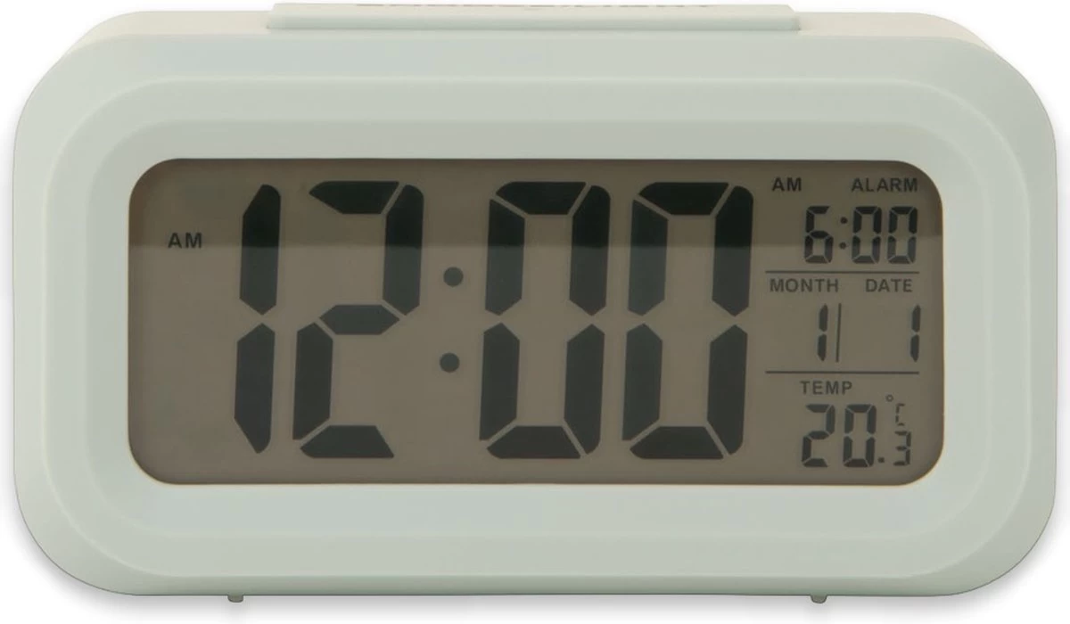 Karlsson - Wekker Jolly - Met Rubber Bekleed - Mistig Groen KARLSSON 7 Karlsson - Wekker Jolly - Met Rubber Bekleed - Mistig Groen KARLSSON - Afbeelding 5