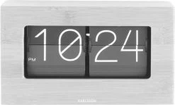 Karlsson - Boxed - Tafelklok - Metaal - Zilverkleurig - 7x11,5x20,5cm -Karlsson 1200x723