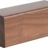 Karlsson Wekker Block - Donker Hout Fineer, Wit LED - 16x7,2x7cm -Karlsson 1200x762
