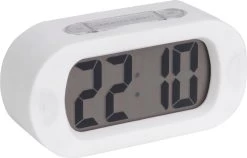 Karlsson Wekker Gummy - Rubberized Wit - 14x7x5cm -Karlsson 1200x767