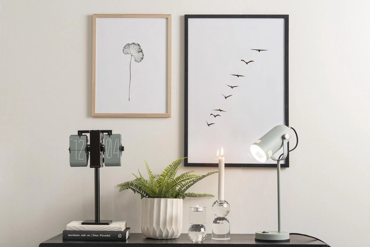 Karlsson Flipklok No Case Mini - Grijs/Groen - 20,6x7,5cm 7 Karlsson Flipklok No Case Mini - Grijs/Groen - 20,6x7,5cm - Afbeelding 5