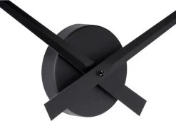 Karlsson Wandklok Little Big Time - Aluminium - Ø77cm - Zwart -Karlsson 1200x829