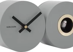 Karlsson Wall Clock Duo Cuckoo Matt Mouse Grey 7 Karlsson Wall Clock Duo Cuckoo Matt Mouse Grey -Karlsson 1200x854 1